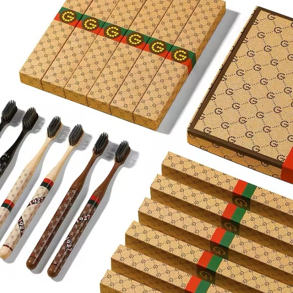 Bougie Toothbrush - Black, Brown, Cream - Picture 9 of 11